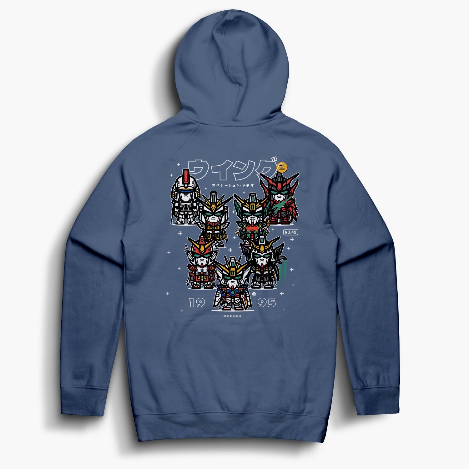 Wing—Hoodie—Storm Blue