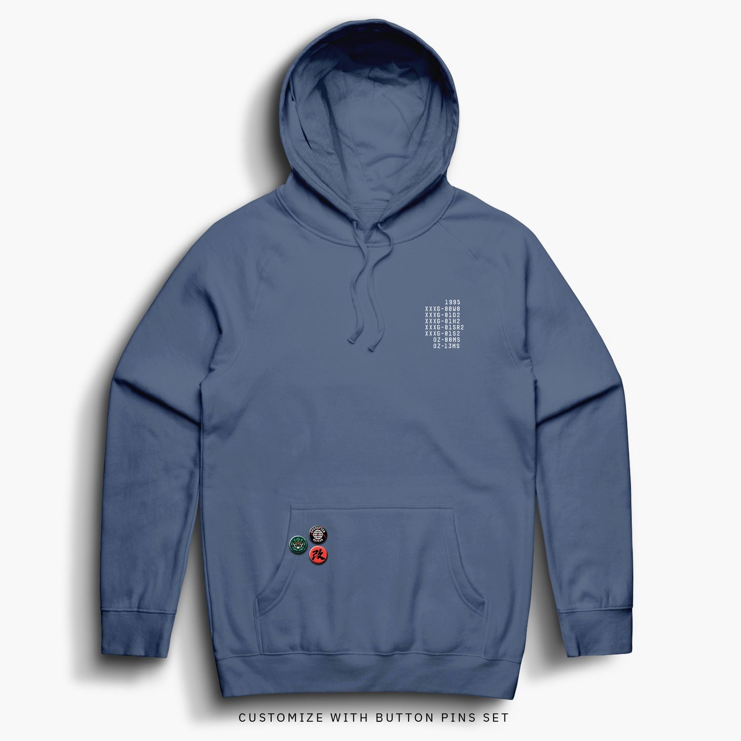 Wing—Hoodie—Storm Blue